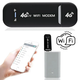 Мобільний 4G модем роутер USB Wi-Fi 3G 4G LTE 3in1 HotSpot, 150 Мбіт/с, підтримка SIM, компактний формат для ноутбука, дому та поїздок - зображення 4