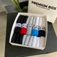 Комплект мужских трусов кельвин кляйн Premiun Box CK Boxer 5 шт трусов + 18 пар носков L (240321) - изображение 1