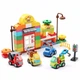 Детский конструктор LEGO FEELO, совместимый с LEGO, с крупными деталями, подарок на день рождения для мальчиков и девочек, трансформируемый автомобиль 1614-2. - изображение 9
