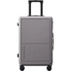 Reebok Luggage, валіза з ПК та ручкою, багатофункціональна ручна поклажа, валіза з замком на пароль для подорожей, шкіряний чохол, сірий Moutai, 20 дюймів - зображення 3