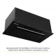 Вытяжка полновстраиваемая WEILOR LUMINA WBG 69 BLACK MATTE SILENCE - изображение 7