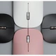 Беспроводная Bluetooth-мышь Lenovo, перезаряжаемая мышь, тихая мышь, версия с зарядкой Air Handle, тихая мышь с двумя режимами работы, портативная офисная мышь, цвет «Штормовой серый». - изображение 7