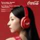 Беспроводные Bluetooth-наушники Coca-Cola T18, накладные наушники для игр, спорта и бега с ультрадлительным временем автономной работы, новейшая модель 2026 года, подарок для студентов и мужчин, совместимы с Apple, Huawei, Xiaomi. - изображение 5