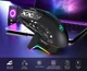 Безшумна Ігрова Миша HXSJ T90 PRO Чорна Кольору з RGB Підсвічуванням та Док-Станцією для Заряджання. Бездротова 2,4 ГГц/Bluetooth/кабель. Акумулятор 650 мАh. Сенсор 3600 DPI - зображення 2