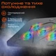 Охолоджуюча підставка для ноутбука Meetion CP3030 Black (MT-CP3030-A) - изображение 3