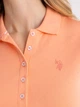 Платье-футболка короткое летнее женское U.S. Polo Assn 216432-5S00A(DESERT CORAL) XS Оранжевое (786662370025) - изображение 4