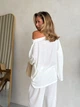 Жіночий костюм AVOCADO (кофта+штани) Milirud ONESIZE Молочний (652-23-ONESIZE) - зображення 3
