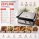 Електрогриль контактний Zepline , 3500 Вт - зображення 3