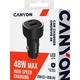 Зарядний пристрій Canyon 1xUSB + 1xUSB-C PD48W black (CNE-CCABR3AC) - зображення 6