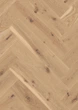 Паркетная доска Floor`360 Дуб HERRINGBONE Cremaр Под елку 790 мм Лак - изображение 3