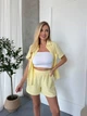 Жіночий костюм з прошви жовтий L-XL с1050.461 - зображення 3