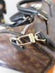Сумка жіноча Louis Vuitton Speedy 30 Луї Вітон коричнева (101) - зображення 6