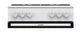 Плита газова Gorenje GG 6A10 WFFM (чавунні решітки) - зображення 4