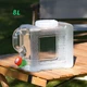 Бутылка квадратная для воды с ручкой и крышкой, поликарбонатная ViO PC-T 8 л - изображение 1