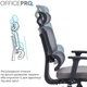 Крісло офісне OfficePro Skyline OC580-B-DG-DG - зображення 4