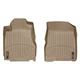 Килимки у салон Honda CR-V 2007-, з бортом, роздільні, передні, бежеві, Weathertech 453161 - зображення 1