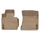 Коврики в салон BMW X3 2010-/X4 2014-, с бортом, передние, бежевые, Weathertech 453311 - изображение 1