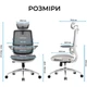 Крісло офісне Sihoo M59AS Mesh Gray - зображення 8