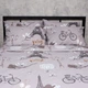 Комплект постільної білизни Moon&Star King Size 220x240 см наволочки 4 х 50х70 см Paris Dream Бязь Gold Люкс (MS-820011448) - зображення 6