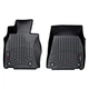 Килимки у салон Lexus LS460 2012- AWD, з бортом, передні, чорні, Weathertech 445141 - зображення 1
