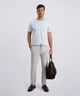Чоловічі сірі чиноси з льоном розмір 35/34 - зображення 6