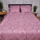 Комплект постельного белья Moon&Star King Size 220x240 см наволочки 4 х 50х70 см Pink Lines Бязь Gold Люкс (MS-820011483) - изображение 2