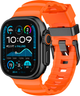 Ремінець  Yaxo Rugged Evo Sport для Apple Watch 44/45/46/49 mm Magma Orange (YAWRESSP01OR) - зображення 1