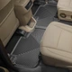 Килимки у салон Toyota Highlander 2014-, задні, чорні, Weathertech W334 - зображення 2