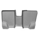 Коврики в салон Mercedes-Benz GL-Class 2005-, 3 ряд, с бортом, серые, Weathertech 460163 - изображение 1