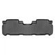 Коврики в салон Toyota Highlander 2014-, с бортом, задние, черные, Weathertech 446322 - изображение 1