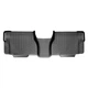 Коврики в салон Toyota Sequoia 2007-2012, с бортом, без центральной консоли, задние, черные, Weathertech 440934 - изображение 1