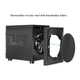 Корпус CHIEFTEC The Cube CI-03B, без БП, 2xUSB3.0, 1xUSB3.2 Gen2 Type-C, 1x200мм HDB, VGA 335мм, LCS ready, mATX, черный - изображение 15