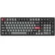 Клавіатура бездротова GamePro Asgard Drakkar механічна 96 клавіш Keychron Super Red RGB ENG/UKR Black (MK305BK) - зображення 1