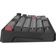 Клавіатура бездротова GamePro Asgard Drakkar механічна 96 клавіш Keychron Super Red RGB ENG/UKR Black (MK305BK) - зображення 5