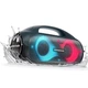 Портативная колонка HOPESTAR A50 PARTY LED, IPX5, TF, TWS, AUX, USB, BT5.0, 2x40W, 8800mAh, 8h, Black - изображение 6