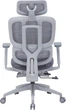 Крісло офісне Officepro Skyline Footrest Gray/Dark Gray (OC750-G-DG-DG) - зображення 5