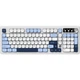 Клавіатура бездротова Ajazz AF98 Plus Glacier Blue мембранна 98 клавіш RGB White/Blue (AF98-PLUS-GB) - зображення 1