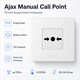 Беспроводной ручной пожарный извещатель Ajax Manual Call Point (8EU) ASP для тревожной сигнализации White - изображение 2