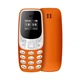 Міні телефон-гарнітура SERVO BM10, 2G, Bluetooth, TF, 68x28x12мм, 350mAh, Orange-White - зображення 1