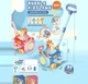 Детская игрушка-каталка с мыльными пузырями Bubble Airplane Жираф пилот свет, звук на аккумуляторе 8526СИНІЙ - изображение 4
