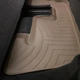 Килимки у салон Audi Q7 2006-2015, 3 ряд, з бортом, задні, бежеві, Weathertech 451513 - зображення 2
