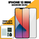 Защитное стекло для Apple iPhone 12 Mini закаленное полноэкранное стекло для айфон 12 мини с закругленной рамкой - изображение 1