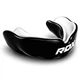 Капа дитяча RDX Mouth Guard Junior (GGS-3WJ) Black/White - зображення 1