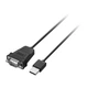 Кабель USB to DB9 / RS-232 Ugreen CR104 3m Black (20223B) - изображение 1