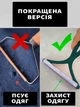 Щетка скребок для чистки ковров одежды от шерсти домашних животных щетка прибор для удаления катышков шерсти с мягкой мебели дивана темно-зеленый (0036-0003) - изображение 7