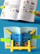 Подставка для книг учебников раздвижная VMHouse держатель - стойка для тетрадей планшета электронной книги для школьников пластиковая синий с желтым (0087-0001) - изображение 6
