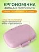 Органайзер для таблеток на неделю 8 отделений VMHouse карманная мини таблетница дорожная для капсул витаминов бадов лекарств на утро день вечер ночь розовый (0060-0401) - изображение 3