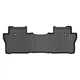 Коврики в салон Honda Pilot 2015-, 7 мест, с бортом, задние, черные, Weathertech 448395 - изображение 1