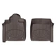 Килимки у салон Toyota Sequoia/Tundra 2012-, з бортом, передні, какао, Weathertech 474081IM - зображення 1