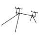 Род-под Prologic C-Series Convertible Long Legs 3 Rod Pod - зображення 1